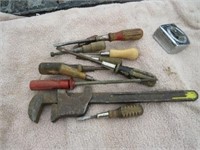 Vintage Monkey Wrench & Screwdrivers