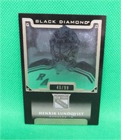 Henrik Lundqvist 2015-16 Black Diamond #45/99 Pure