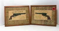 Two Old Revolver Prints
