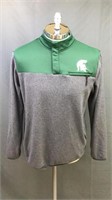 Michigan State University Fleece Pullover Sz L