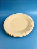 Fiesta Set of 2 Dinner Plates - Yellow