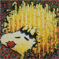 TOM EVERHART "BIRD LIPS" SIGNED PRINT