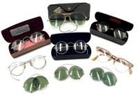 1930 PUR-O-RAY Sunglasses in Original Case