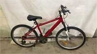 Red supercycle bike