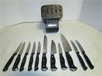 Complete Set of Sabatier Kitchen Knives