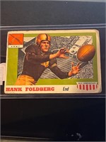 1955 Topps Football Hank foldberg NFL CARD