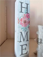 6 inch Home Sign wooden