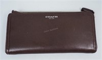 Ladies' Coach Brown Leather Wallet