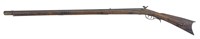 CONVERTED FLINTLOCK LONG RIFLE, NOW W/ PERCUSSION