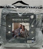 Dream theory 15lb grey weighted blanket