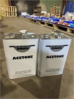 (Times 2) 1 Gallon Acetone