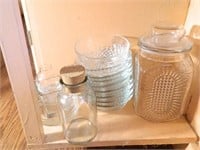 Shelf of Glassware