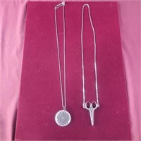 Magnifying Lense Necklace (adjustable length) a