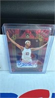 2023 Super Glow 1st Ever Auto Red /5 Angel Reese #