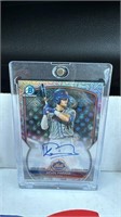 Bowman Chrome Kevin Parada Auto Mojo mets