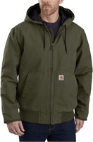 CARHARTT MENS LOOSE FIT WASHED DUCK INSULATED