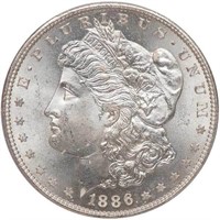 $1 1886-S PCGS MS66+ CAC