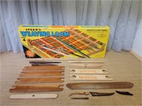 1950's Spears Weaving Loom with Box and Several