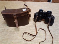 Ross London Binoculars In leather case