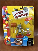 2001 The Simpsons Action Figure Itchy & Scratchy