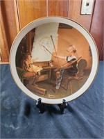 Norman Rockwell plate "Artists Daughter" has