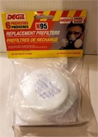 N95 Prefilters 6 Pkg