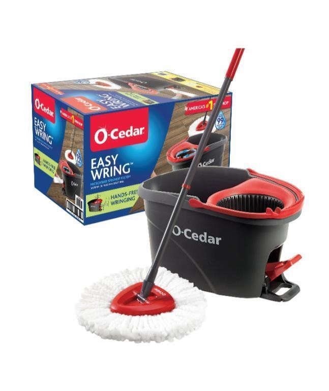 O-Cedar EasyWring Spin Mop & Bucket System
