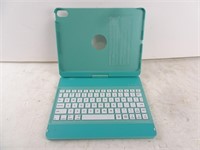 iPad Bluetooth Keyboard Case - Teal (Untested)