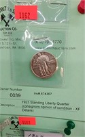 1923 Standing Liberty Quarter