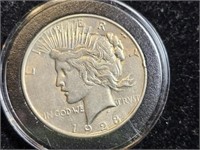 1923D Peace Dollar