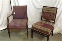 A Pair Of Vintage Chairs V
