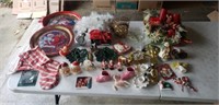 Christmas Decorations including Vintage S&P