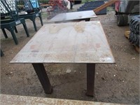New/Unused 48" X 46" HD Steel Table