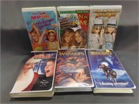 (6) VHS Tapes White Fang 2 Myth Of The White Wolf