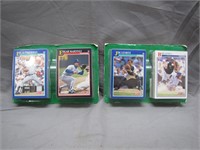 4 Sealed Official League Baseball Cards