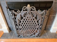 Trifold Fireplace Screen