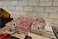 12- Decorative Cinder Blocks