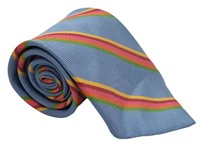 Brooks Brothers Light Blue Striped Neck Tie P3665