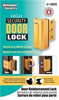 Prime-Line Door Reinforcement Lock3 in. Stop 2-Qty