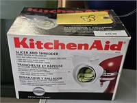 KITCHENAID SLICER/SHREDDER ATTACHMENT NEW IN BOX