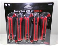 10 piece box knife set