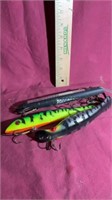 3 musky fishing lures