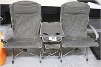 Folding Double Chair With Table (Bldg 3)