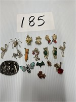 Broaches/pins