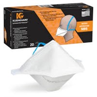 (2) Boxes KleenGuard Disposable Face Masks