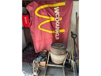 Antiques, Pump, McDonalds Flag