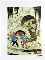 Tintin. Puzzle " Chèque Tintin " n°8 - série 2.