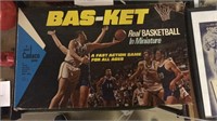 Vintage 1969 Bas-Ket game.