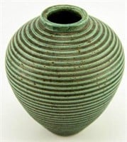 Lot #781 - Studio pottery vase. Signed with