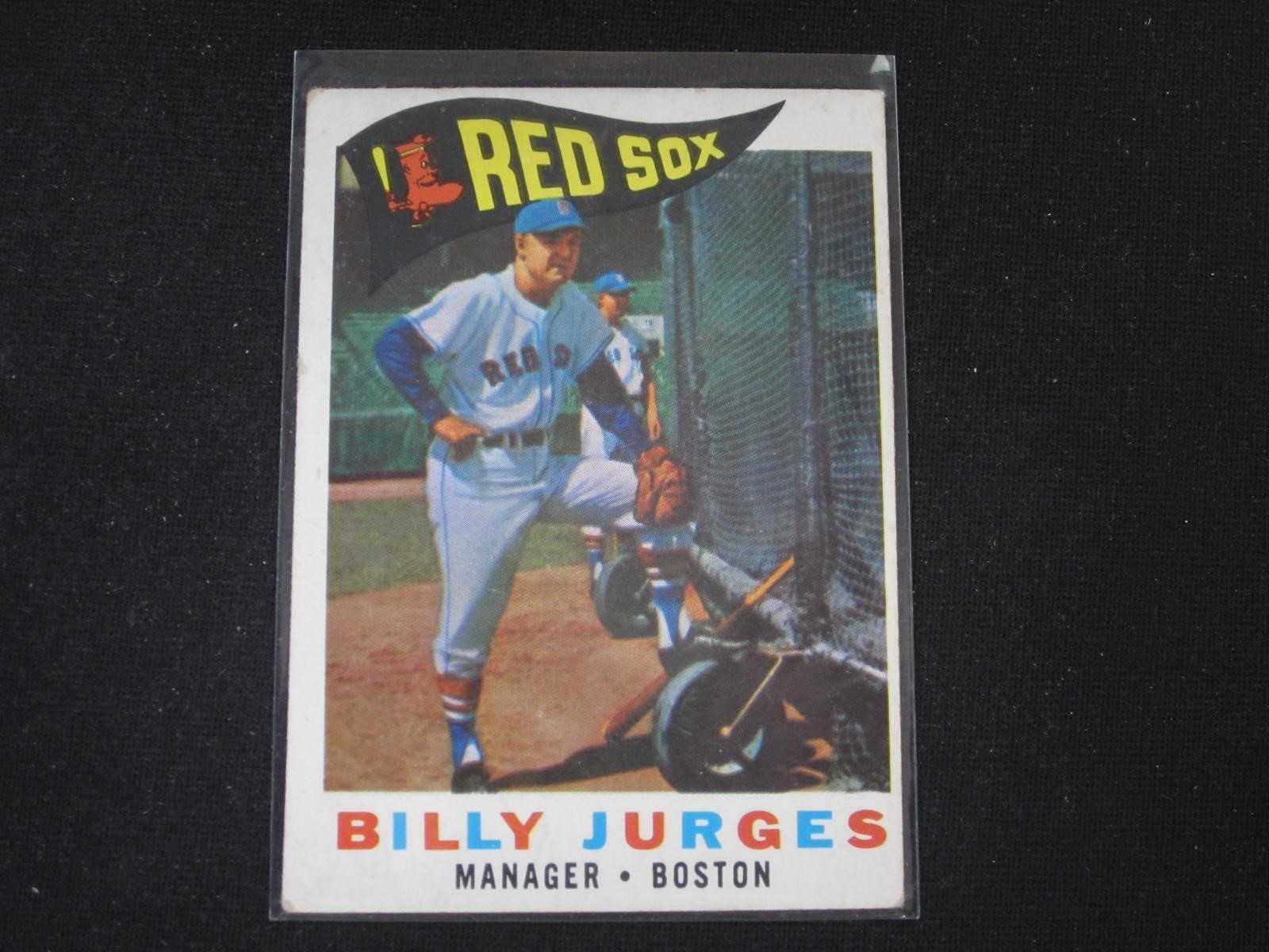 1960 TOPPS #220 BILLY JURGES RED SOX